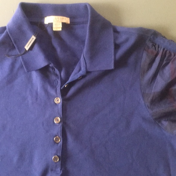 burberry brit polo shirt womens